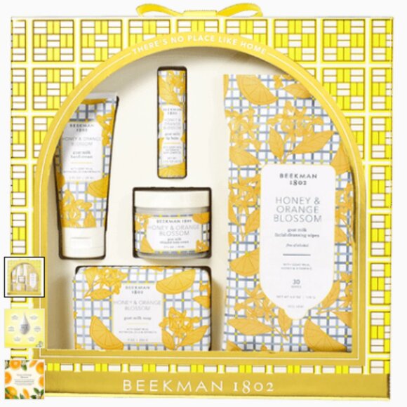 NIB Beekman 1802 Honey & Orange Blossom Favorite skin care set - Picture 1 of 3